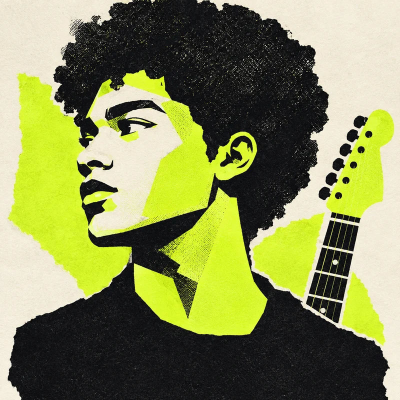 Editorial illustration representing Deshawn Whitlock; not a verified likeness